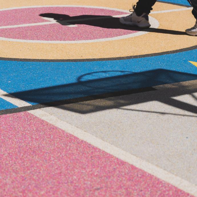 Step in Paris most stylish basketball court !